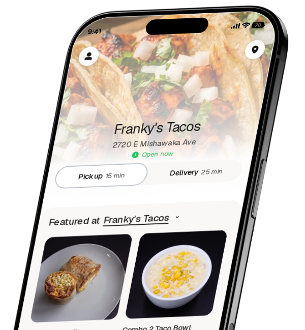 Franky's Tacos app preview