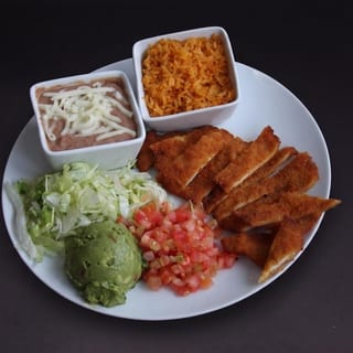 Chicken Milanesa Dinner