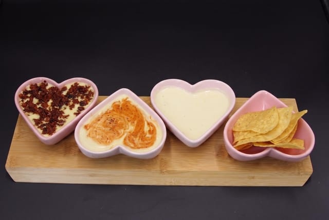 Three Cheese Sampler.