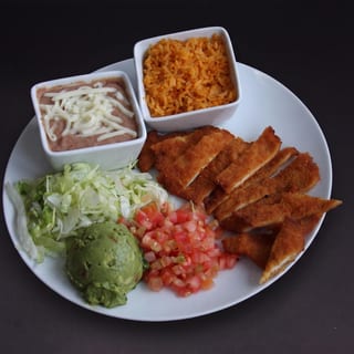 Chicken Milanesa Dinner
